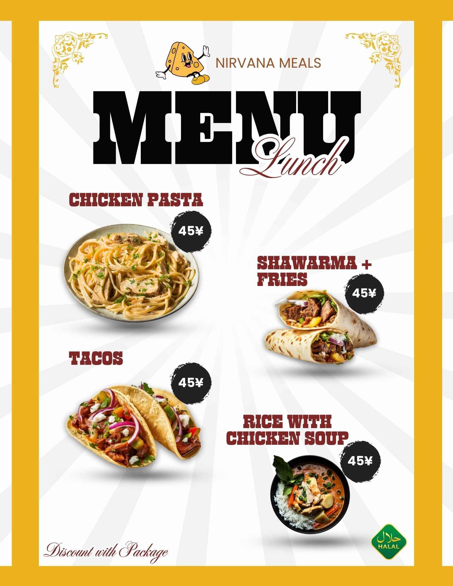 Lunch Flyer